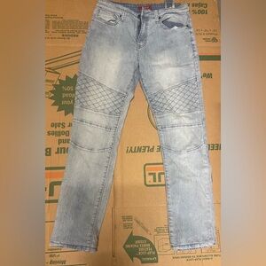 Guess Men's Faded Blue Slim Jeans